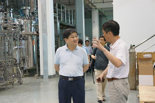 国家粮食局陈军生副司长莅临我室指导工作